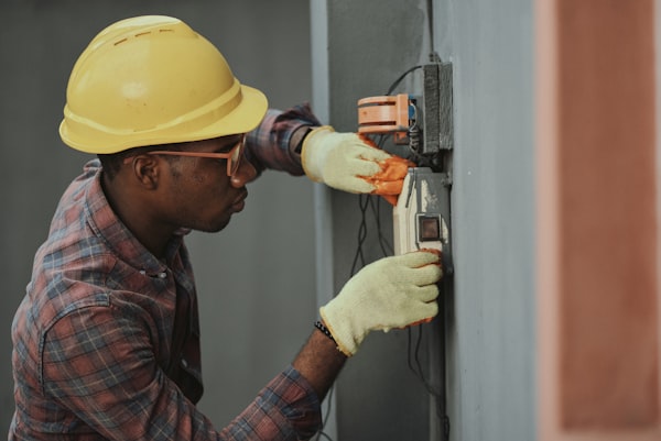 Prodigy Plumbing technician on a residential job in Ferndale WA